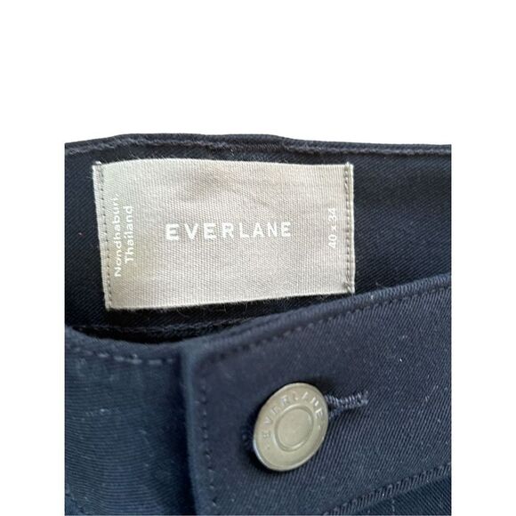 Everlane The Performance 5-Pocket Pants Men’s Navy Blue Size 40 x 34 - Picture 3 of 8